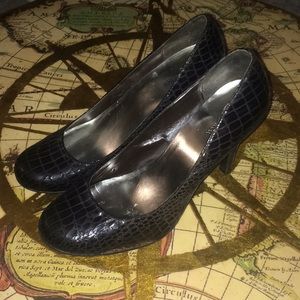 BOGO 3" Chocolate Brown Textured Heels